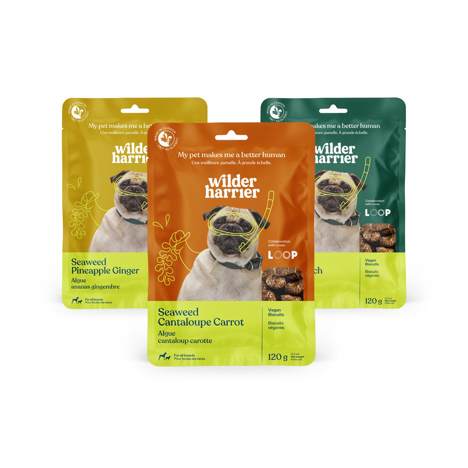 3-Bag Vegan Biscuit