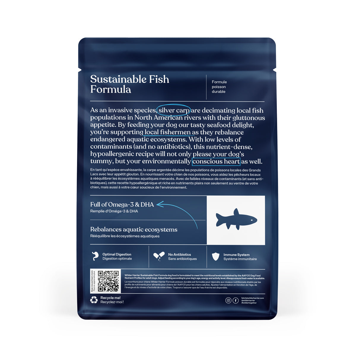 Sustainable Fish formulas / Adult & Puppy