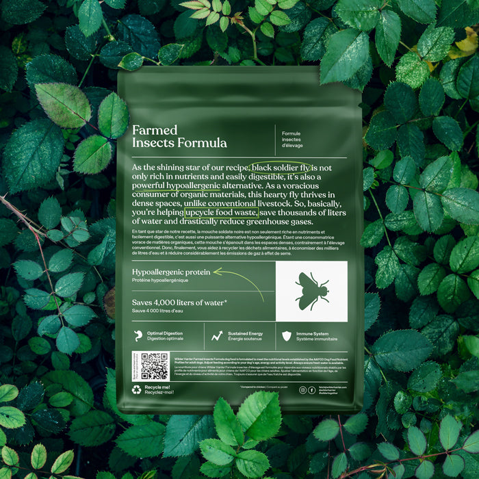 Farmed Insects formulas / Adult & Puppy