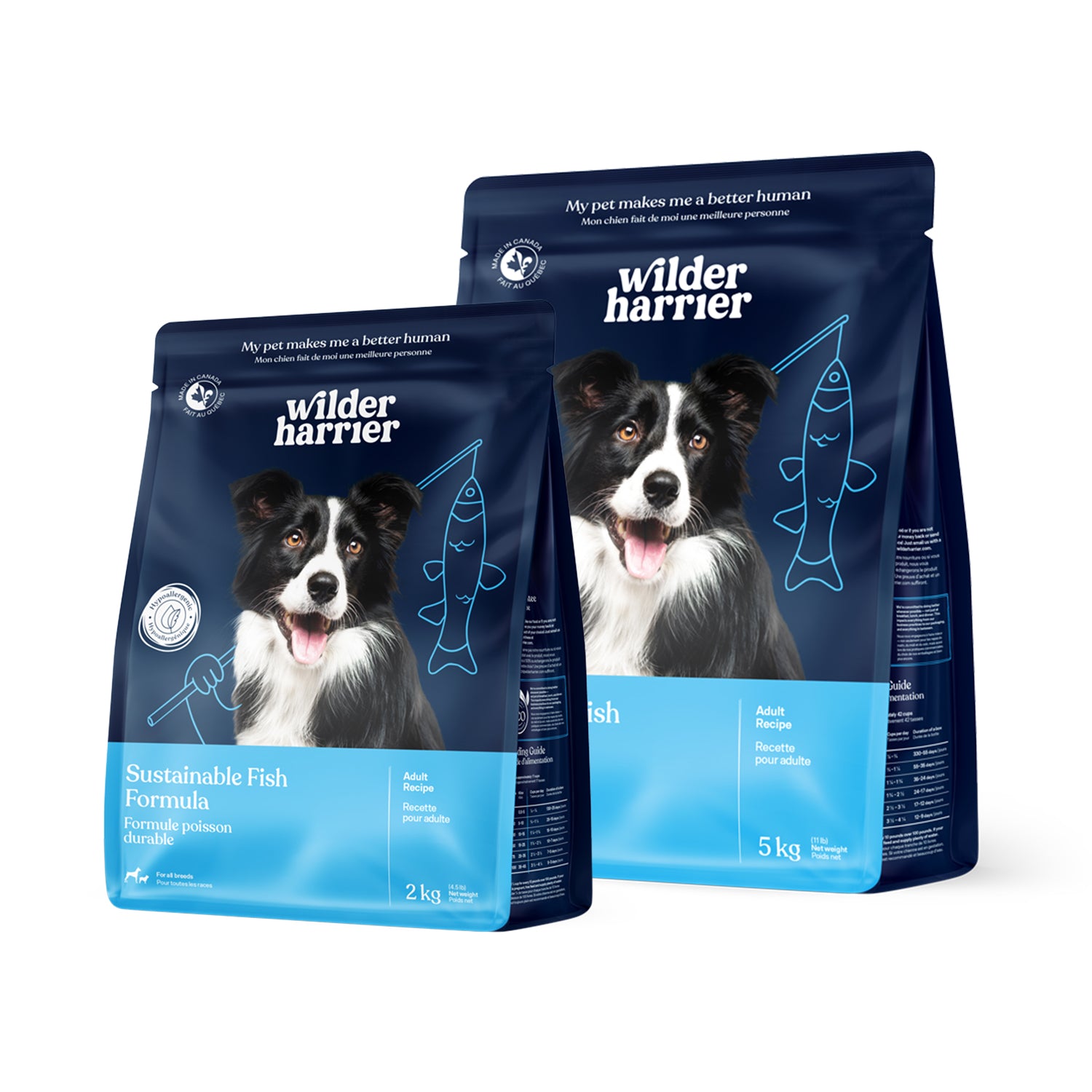 Sustainable Fish formulas / Adult & Puppy