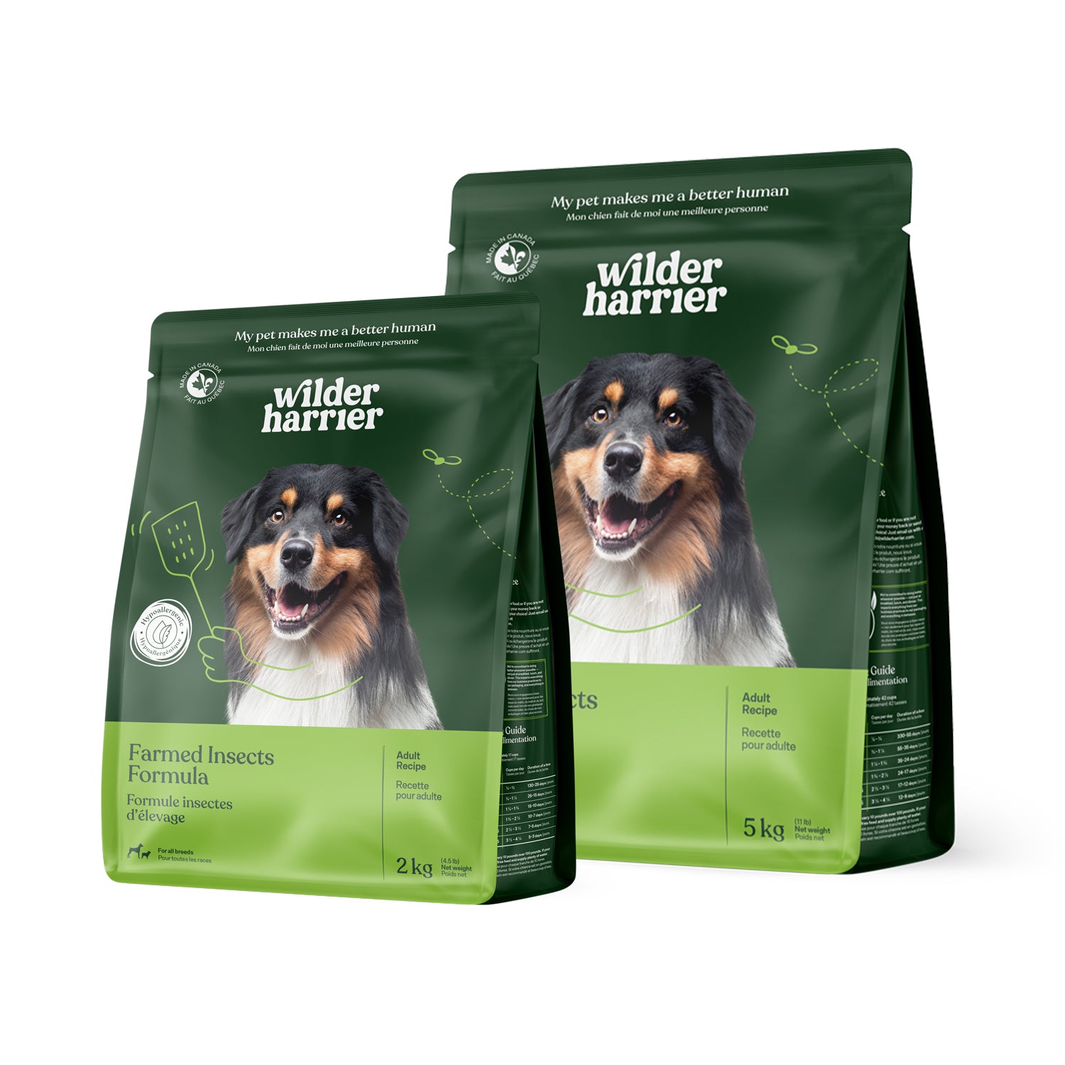 Farmed Insects formulas / Adult & Puppy
