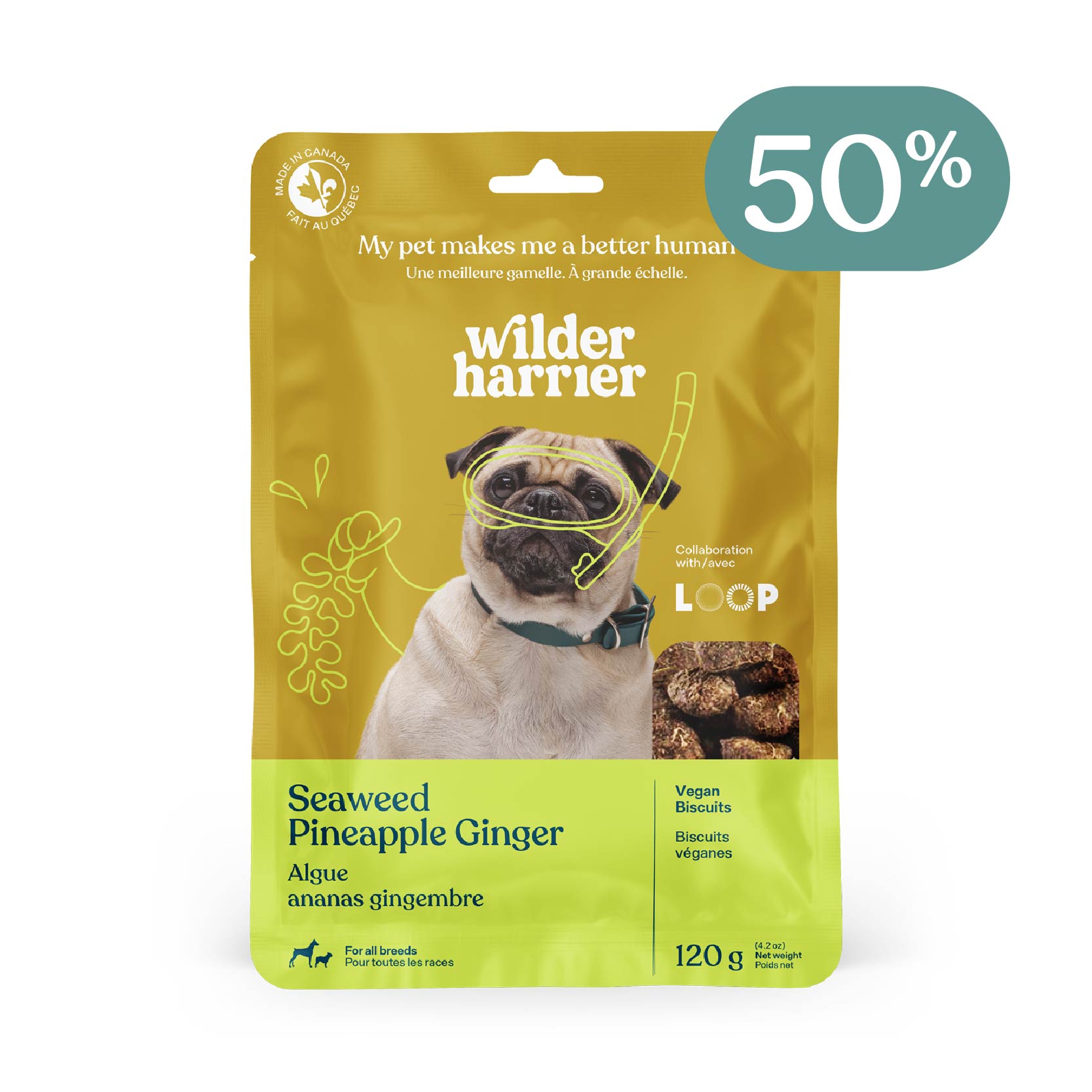 High Fibre Dog Treats Limited Ingredients Vegan Dog Treats Wilder Harrier
